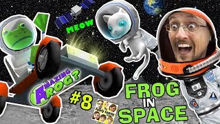 AMAZING FROG in SPACE Creepy Kitten on Moon w Superman Kryptonite Laser  FGTEEV Part 8 [upl. by Ardnusal]