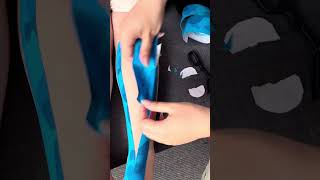 Kinesiology taping for calf achilles tendon pain [upl. by Clere318]