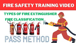 Fire Type and Extinguisher in Hindi  How to Use Fire Extinguisher  Fire Classification [upl. by Iveksarap]