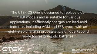 COMPARISON BETWEEN THE CTEK CS ONE AND CTEK CS FREE CAR BATTERY CHARGERS [upl. by Ahsurej]