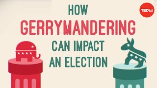 Gerrymandering How drawing jagged lines can impact an election  Christina Greer [upl. by Leahcimsemaj771]