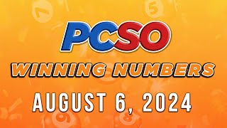 P72M Jackpot Grand Lotto 655 2D 3D 4D and Mega Lotto 645  August 6 2024 [upl. by Aznola305]