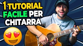 Come Suonare → Lemozione non ha voce di Adriano Celentano Tutorial facile per chitarra [upl. by Yruam927]