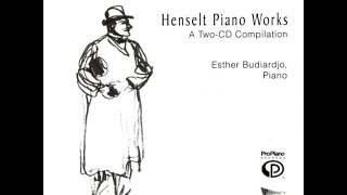 7 Douze Études de Salon Op5 No5 Henselt Piano Works Esther Budiardjo Piano [upl. by Anircam]