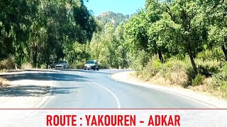 ROUTE YAKOURENADEKAR  طريق ايعكورن  ادكار  Road YAKOURENADEKAR [upl. by Nalra]