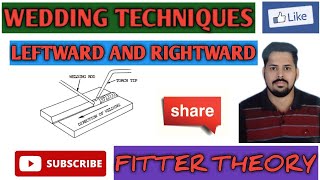 WELDING METHOD  LEFTWARD METHOD RIGHTWARD METHOD BACK AND FORE HAND WELDING [upl. by Marka923]