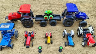 बच्चों aaj mini tractors monster car ke wheel ढूंढने gaye Krishna toy [upl. by Nitram]