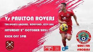 Bideford AFC 0 Paulton Rovers 2 [upl. by Navar]