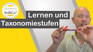 AEVO  Lernen und Taxonomiestufen  Akademie KoBiCo [upl. by Templa]