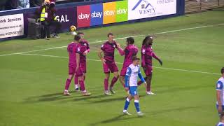 Match Highlights Barrow AFC 12 Forest Green Rovers [upl. by Yenaiv]