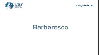 How to say it Barbaresco [upl. by Kordula]