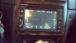 Autoradio due din peugeot 307 hdi [upl. by Enoved]