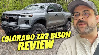 2024 Chevrolet Colorado ZR2 Bison  Jalopnik Reviews [upl. by Itch]