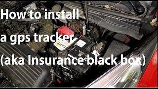 How to install an insurance black box in your car [upl. by Nart]