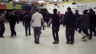 Square Dancing at Hatchet Lake Denesuline 45th Annual Winter Carnival [upl. by Kimberlyn821]