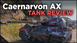 Caernarvon Action X  Tank Review  World of Tanks [upl. by Vish]