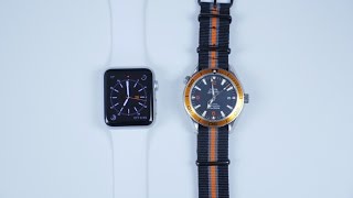 APPLE WATCH VS Regular Watch Is the Apple Watch worth Getting [upl. by Kosiur]