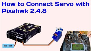 How to connect servo motor with Pixahwak 248  Servo motor connection [upl. by Rie33]