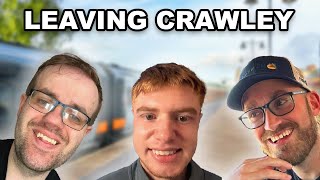 LEAVING THE CRAWLEY HUSTLE HOUSE AND MEETING OUT EDITOR [upl. by Enelcaj128]