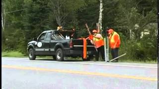 Two Lane Work Zone Safety [upl. by Shanie]