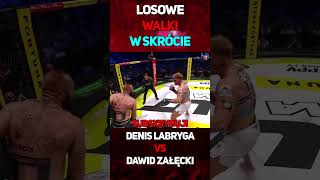 Denis Labryga VS Dawid Załęcki  W Skrócie shorts labryga dawidzałęcki famemma walka [upl. by Tremayne]