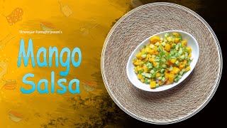 My Favorite Mango Salsa  Mango Salsa How to make mango salad  Mango [upl. by Nosae]