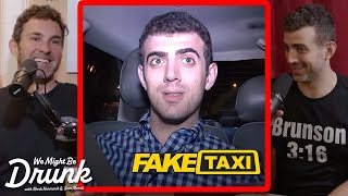 Taxi Cab Confessions  Mark Normand amp Sam Morril on We Might Be Drunk Podcast [upl. by Adnoloy]