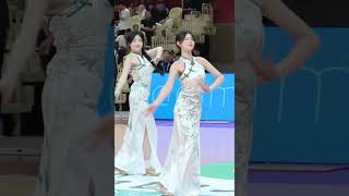 basketball game cheerleaders dance chinesedance [upl. by Ganny]