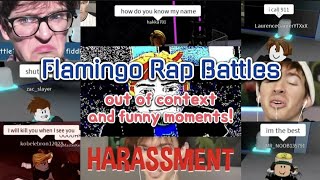 Flamingo Rap Battle videos out of context and funny moments for 6 mins [upl. by Ignatius186]