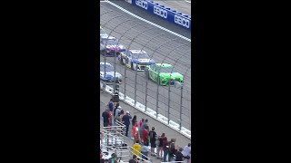 Flashback to Kyle Busch beating the bumper off the pace car nascar [upl. by Birdella]