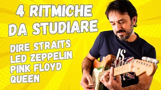 Migliora la ritmica con i Dire Straits Pink Floyd Queen e Led Zeppelin [upl. by Meean]