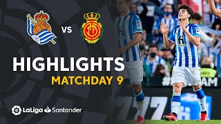 Resumen de Real Sociedad vs RCD Mallorca 10 [upl. by Arymahs]