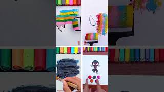 Spiderman miles morales broken rainbow art artandcraft milesmorales [upl. by Kimberli]