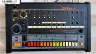 Roland TR808 🟥🟧🟨⬜ Famous Drum Beats [upl. by Suckow]