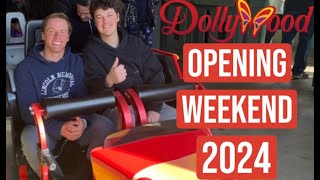 Riding EVERY Roller Coaster at Dollywood in 1 Day  Opening Day Vlog  March 2024 [upl. by Laumas414]