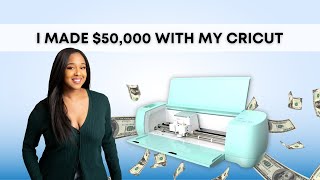 How To Make Money With Your Cricut  5 Cricut Projects That Sells [upl. by Gnivri]