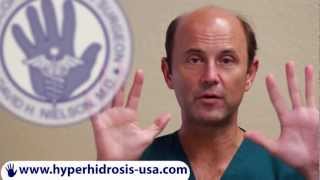 2014 Hyperhidrosis Treatment Options  Dr Dave Show  Excessive Sweating Treatment [upl. by Siram]