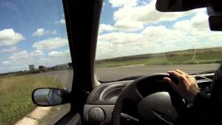 First Track Day Fiat Punto 12 8v Tramatza 2 Round FAIL [upl. by Nonac107]