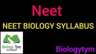 Neet biology syllabus [upl. by Peck862]