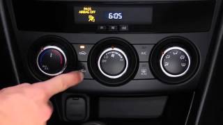 How to use the manual climate control air conditioner in the 2015 Mazda6 [upl. by Derward]