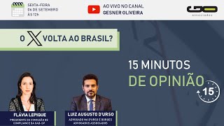 15 MINUTOS DE OPINIÃO [upl. by Laurette]