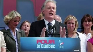 Charest on the campaign trail [upl. by Nelehyram]