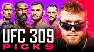 JONES VS STIPE WHO WINS AT UFC 309  UFC 309 OFFICIAL PICKS [upl. by Ecirehc763]