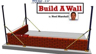 How To Build A Wall  Noel Marshall [upl. by Enimajneb]