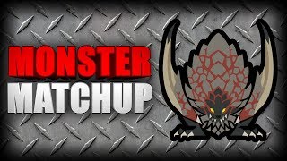 MONSTER MATCHUP Bazelgeuse Monster Hunter World [upl. by Aiuqram]