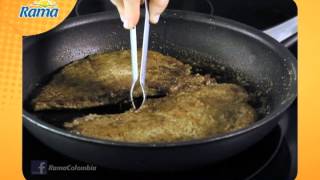 Recetas Rama Milanesa Napolitana [upl. by Nessy953]