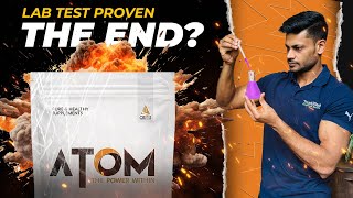 ASITIS ATOM WHEY PROTEIN LAB TESTED 2024  review protein fitness youtube [upl. by Lipps]