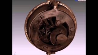 3D animation of the Pomander Watch from 1505 the worlds oldest known watch [upl. by Ysus]