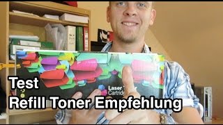 Test Refill Toner für Laserdrucker  Toner Test  Laserdrucker Toner [upl. by Ramgad705]