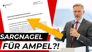 Lindner sorgt für AmpelDesaster Wie lange hält die Regierung noch [upl. by Ennaeiluj]